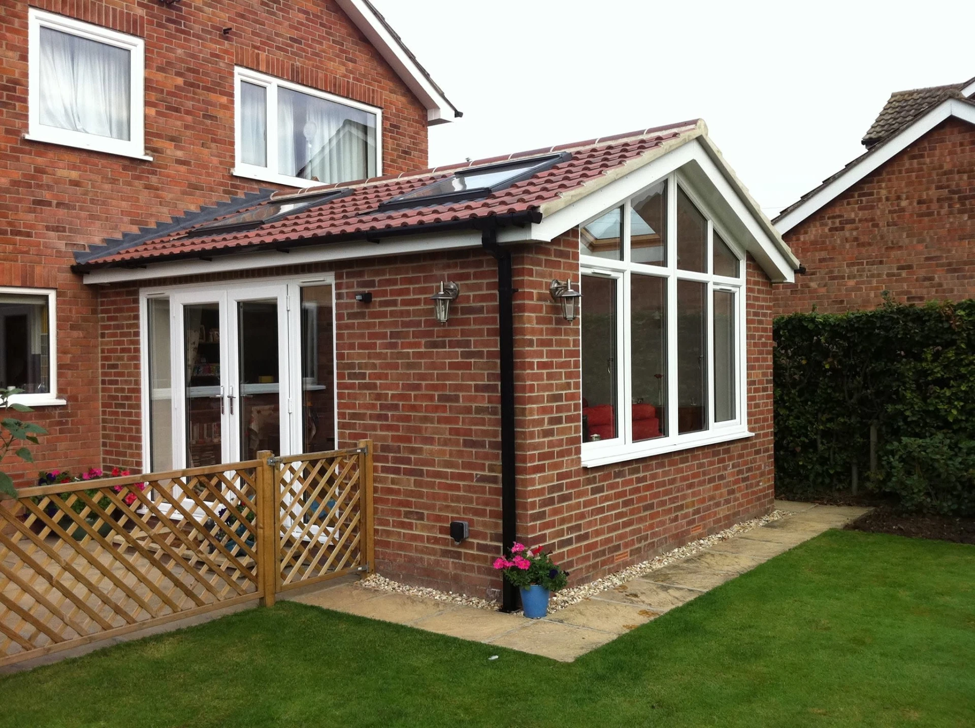 Vaulted Gable Rear Extension after — Extensions in West Yorkshire by RGS Joinery and Building