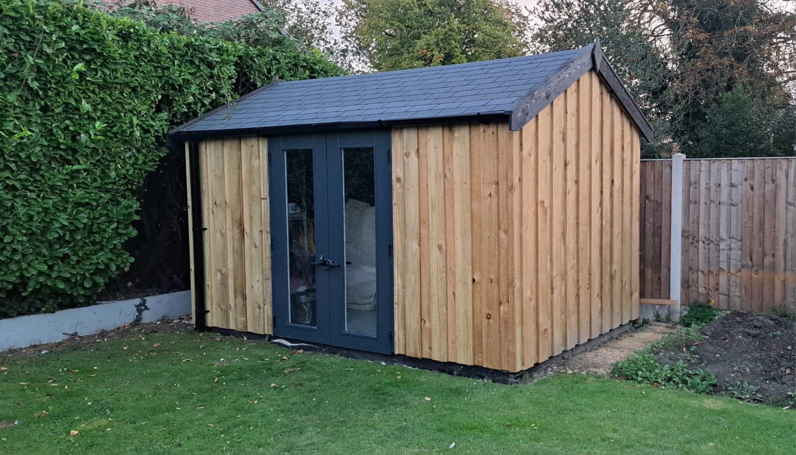 Insulated Garden Shed Build after — Garden Rooms in West Yorkshire by RGS Joinery and Building