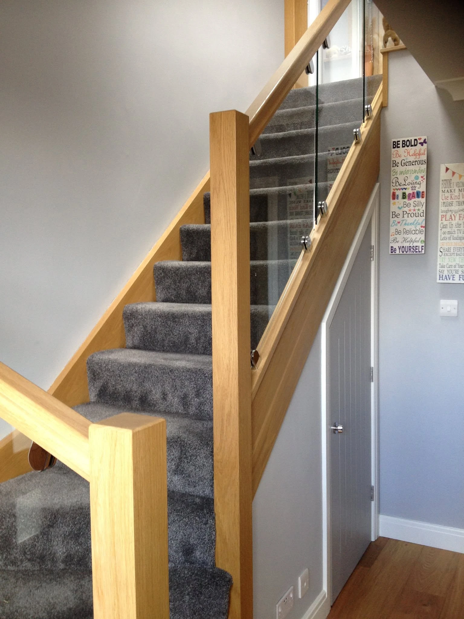 Glass Balustrade Staircase — Staircases in West Yorkshire by RGS Joinery and Building