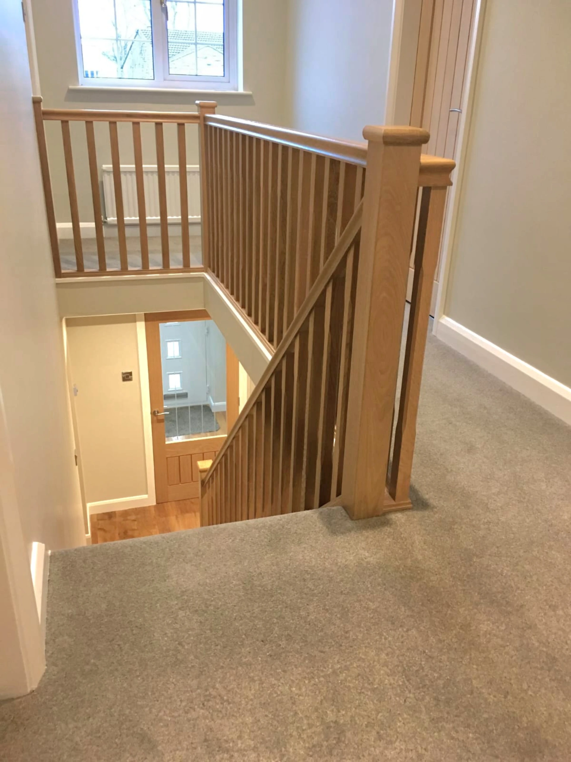 Oak Staircase & Balustrade — Staircases in West Yorkshire by RGS Joinery and Building