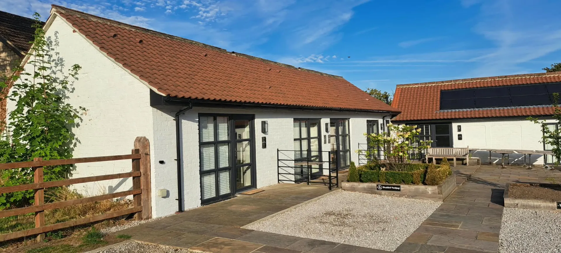 Outbuilding Re-Roof & Conversion to Overnight Accommodation after — Garage Conversions in West Yorkshire by RGS Joinery and Building