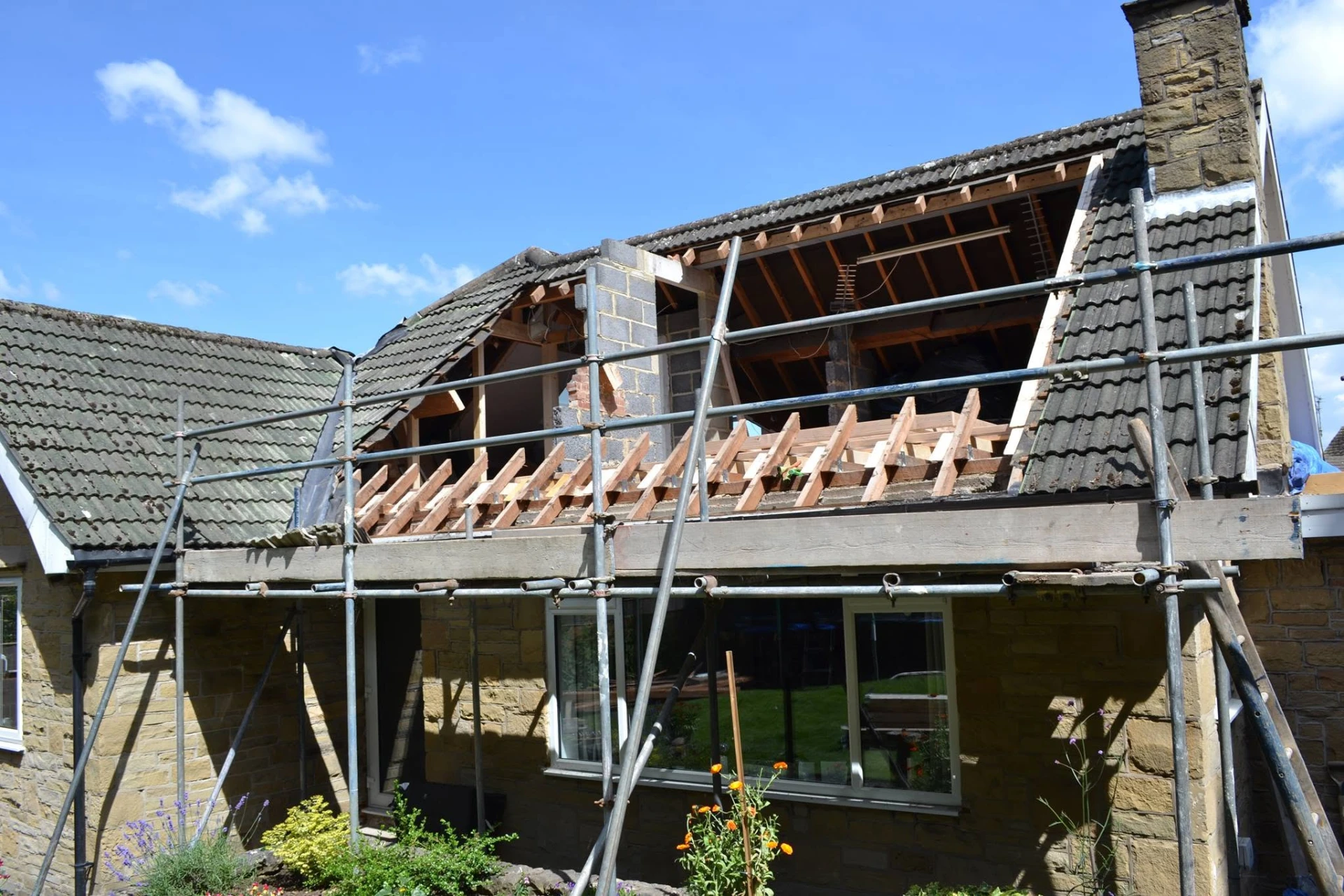 Rear Dormer Loft Conversion before — Loft Conversions in West Yorkshire by RGS Joinery and Building