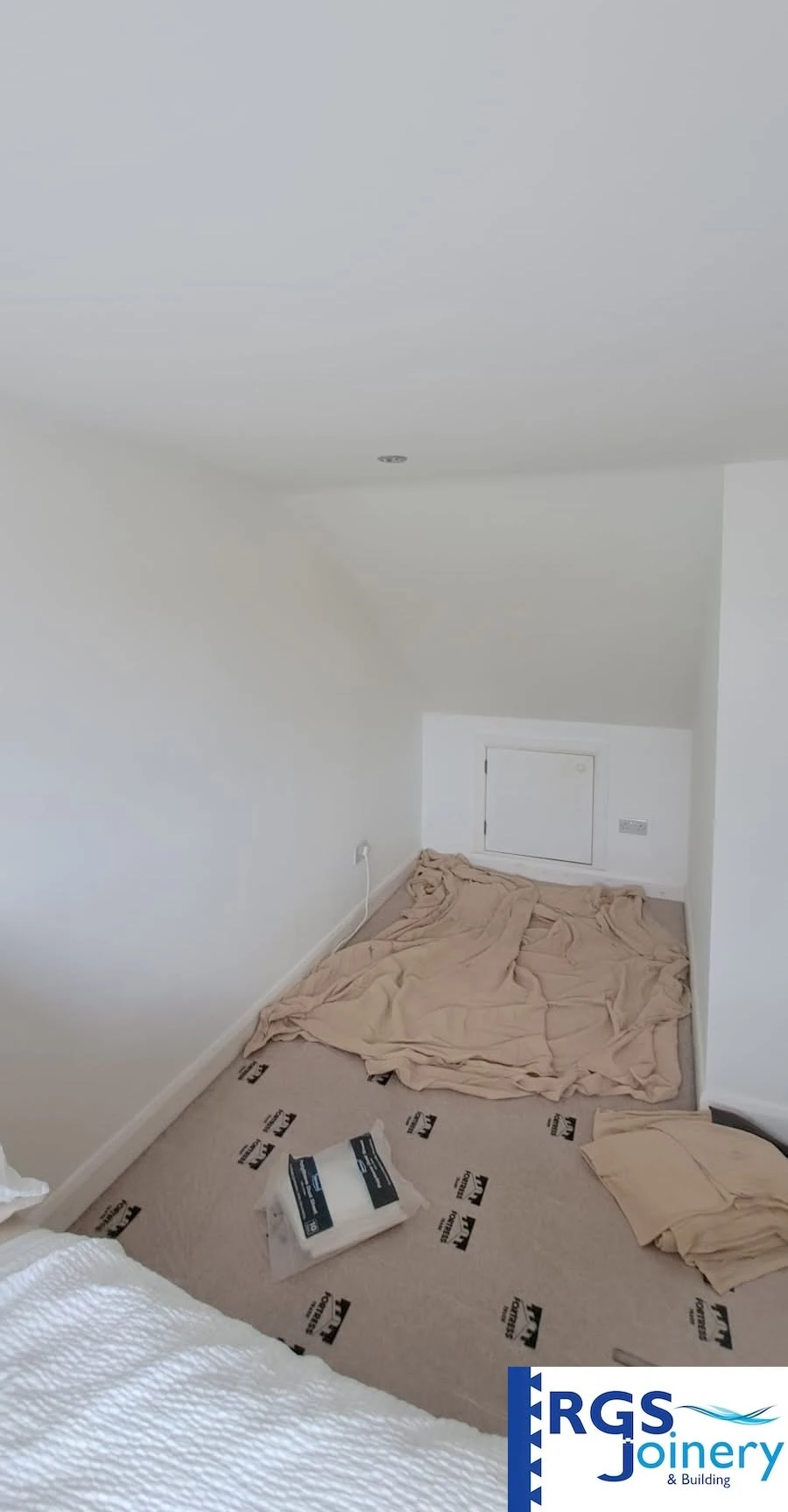 Loft Walk-in Wardrobe before — Fitted Wardrobes in West Yorkshire by RGS Joinery and Building