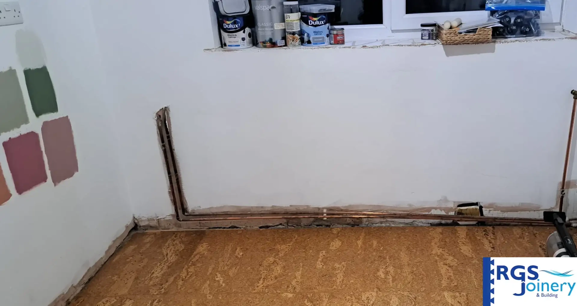 Wall Panelling before — Joinery in West Yorkshire by RGS Joinery and Building