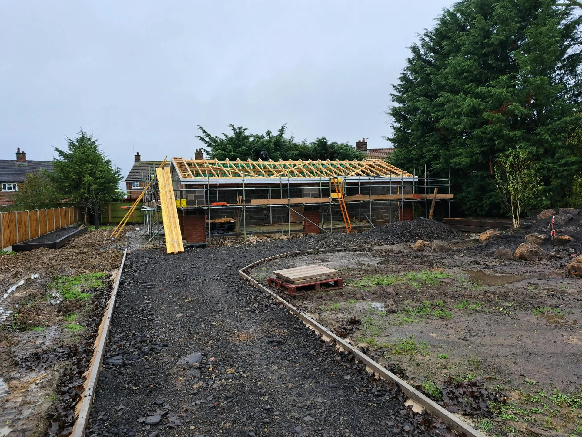New Roof Structure before — Loft Conversions in West Yorkshire by RGS Joinery and Building