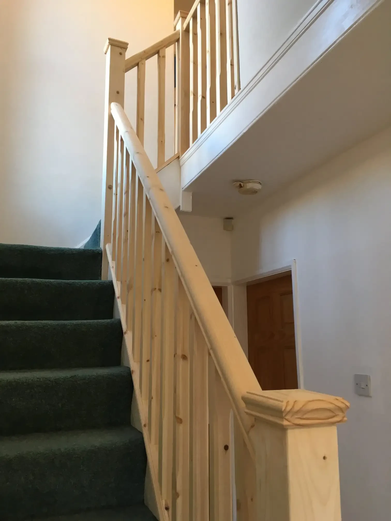 Pine Handrail and Spindles in West Yorkshire by RGS Joinery and Building