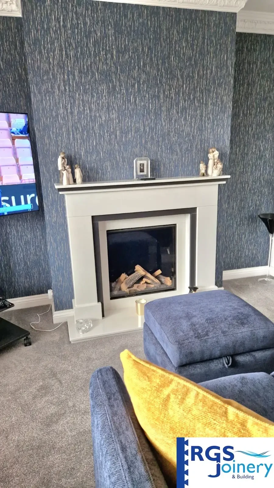 Skirting, Fireplace & Window Board after — Joinery in West Yorkshire by RGS Joinery and Building