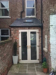 Court Yard Extension after external