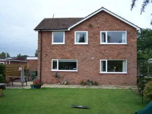 Sun Room Extension before
