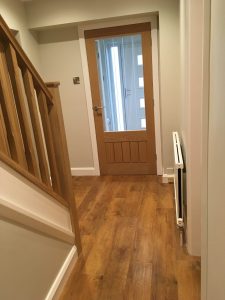 Replacement Oak Newel Posts and Balustrades after