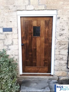 Cottage Door Replacement after external