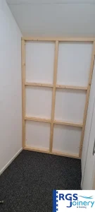 Bespoke Hearing Booth timber framework