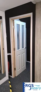 Bespoke Hearing Booth after door open