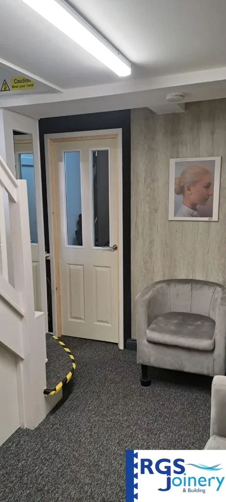 Bespoke Hearing Booth after door closed